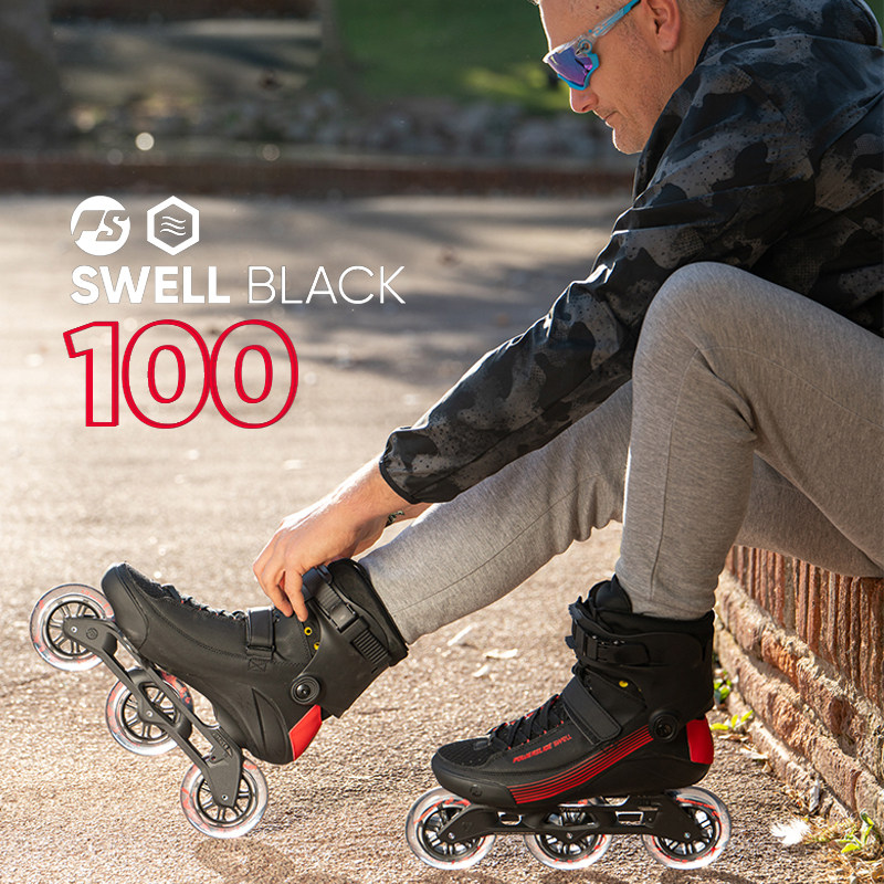 德国宝狮莱swell大三轮直排轮滑鞋trinity3轮溜冰鞋刷街速滑鞋