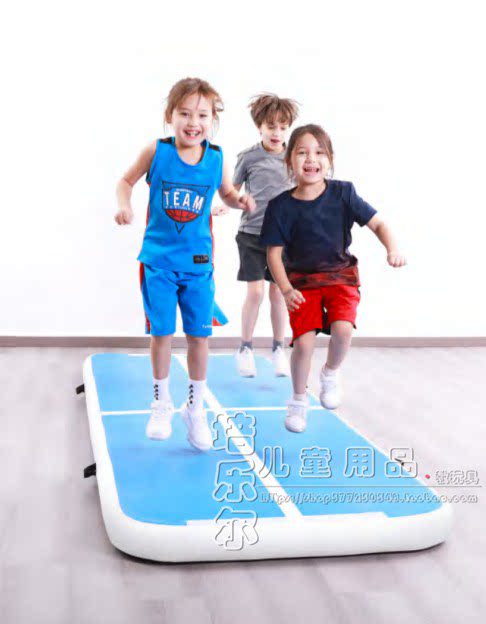 充气体操训练垫格乐普幼儿园儿童体能感统体育跑酷后翻保护运动垫