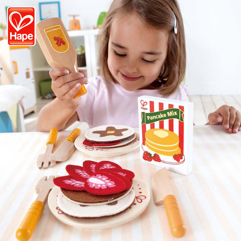 午后薄饼 幼儿早教园儿童仿真木质过娃娃家夹层饼食物玩具正品