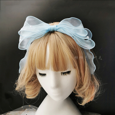 华丽风日常猫贝壳大蝴蝶结