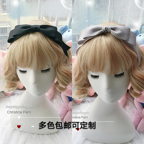 洛丽塔发箍包邮多色日常lolita