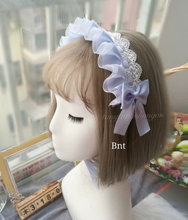 手工Lolita发带搭天使之柄天使之书爱神乐章KC发带bnt双马尾饰品