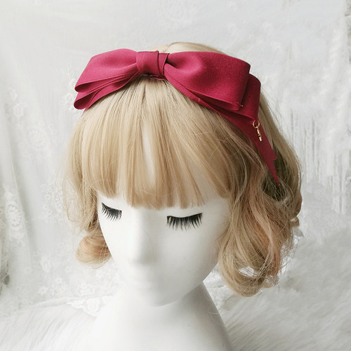 洛丽塔包邮多色百搭大甜美发箍