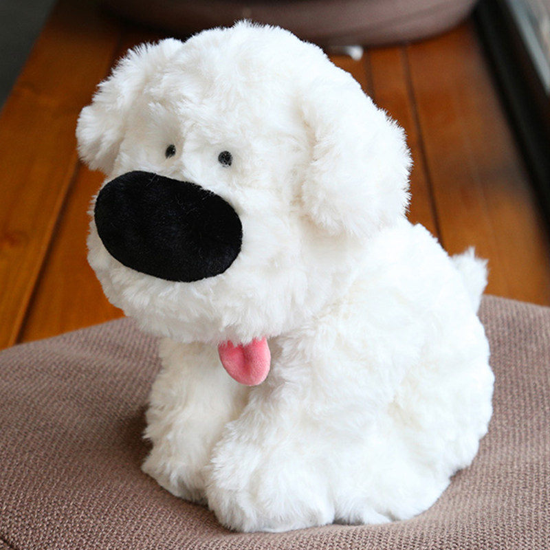 可爱大鼻子狗公仔波波娃毛绒玩具安抚玩偶睡觉抱床上娃娃生日礼物