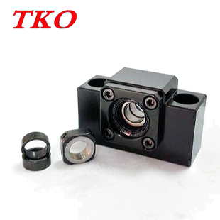 替代BSW12丝杆支撑座TKO轴承座AK10/12/15/20滚珠丝杆固定座丝杆
