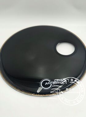 墨产AQUARIAN阿克瑞恩大鼓底鼓共鸣皮20英寸带开洞RSM20BK黑色