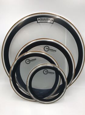 进口AQUARIAN 阿克瑞恩 PF通用打击双油皮 嗵鼓皮及架子鼓套鼓皮