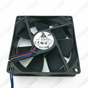 9CM 台达 0.20A 24V 工控机散热风扇带自动报警功能AFB0924H 9025