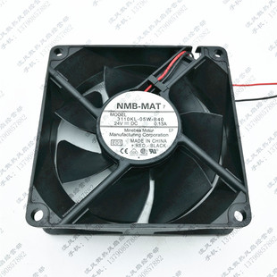 05W B40 0.13A NMB 机箱变频器散热风扇 24V 3110KL 8CM 原装 8025