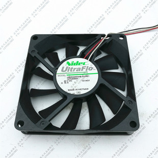 53J561 U80R24MHAB 24V 0.16A 3线温控 原装 8015 NIDEC散热风扇