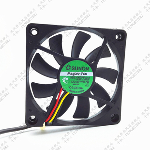 12V 0.7W 原装 7CM KDE1207PFV3 7010 静音散热风扇 SUNON建准