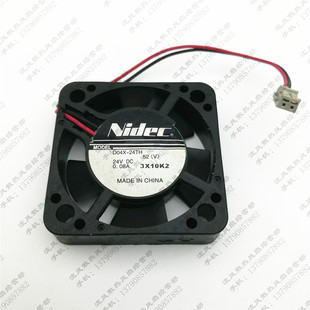 4CM 散热风扇 D04X 变频器 2线 4010 0.08A 24V 24TH NIDEC 原装