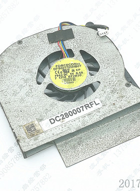 DFS601705MB0T F962 Dell Latitude E6510 FAN 笔记本CPU散热风扇