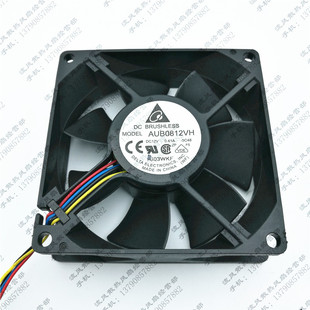 8025 AUB0812VH 0.41A 8CN CPU散热器风扇 原装 4线PWM 台达DELTA