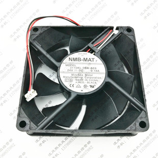 05W B69 DC24V 原装 8025 3110KL 0.18A 3线变频器散热风扇 NMB