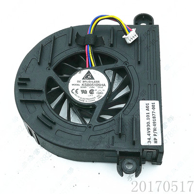 原装Delta/台达 KSB05105HA-7H1R 5V 0.35A 4线 笔记本CPU风扇