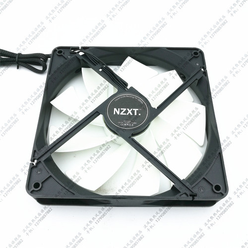 全新原装NZXT DF121425SH DC12V 0.59A 7.08W 14025 散热风扇