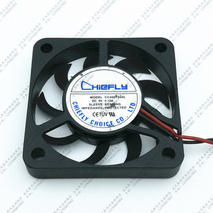 0.12A CHIEFLY 2线 4007静音风扇 线长5CM CC4007S05L