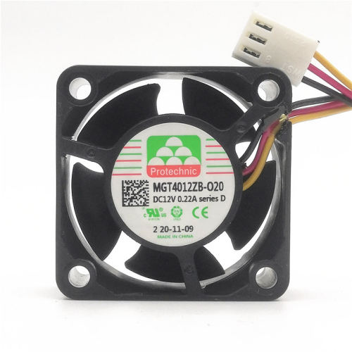 全新原装台湾 MAGIC 12V 0.22A MGT4012ZB-O20 4020 4CM 散热风扇