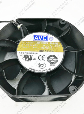 原装台湾奇宏AVC1725 48V 0.90A DB15051B48E 17CM 散热风扇
