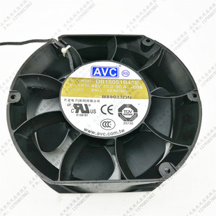 原装台湾奇宏AVC1725 48V 0.90A DB15051B48E 17CM 散热风扇