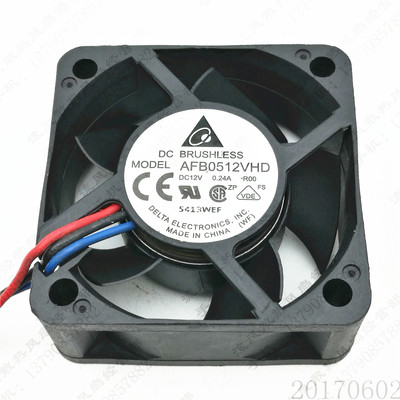 原装台达 AFB0512VHD -ROO 12V 0.24A 5020 5CM 3线 散热风扇