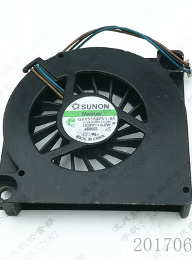 SUNON GB0555AFV1-8A 11.V1.B1268.F.X.GN 5V 0.6W 3线笔记本风扇