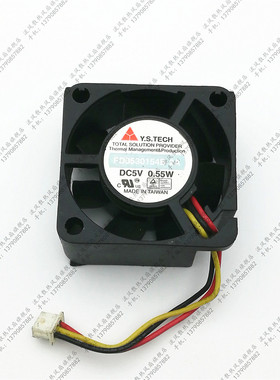 元山YS.TECH 3CM笔记本风扇 硬盘 3015 5V 0.55W FD0530154B-2A
