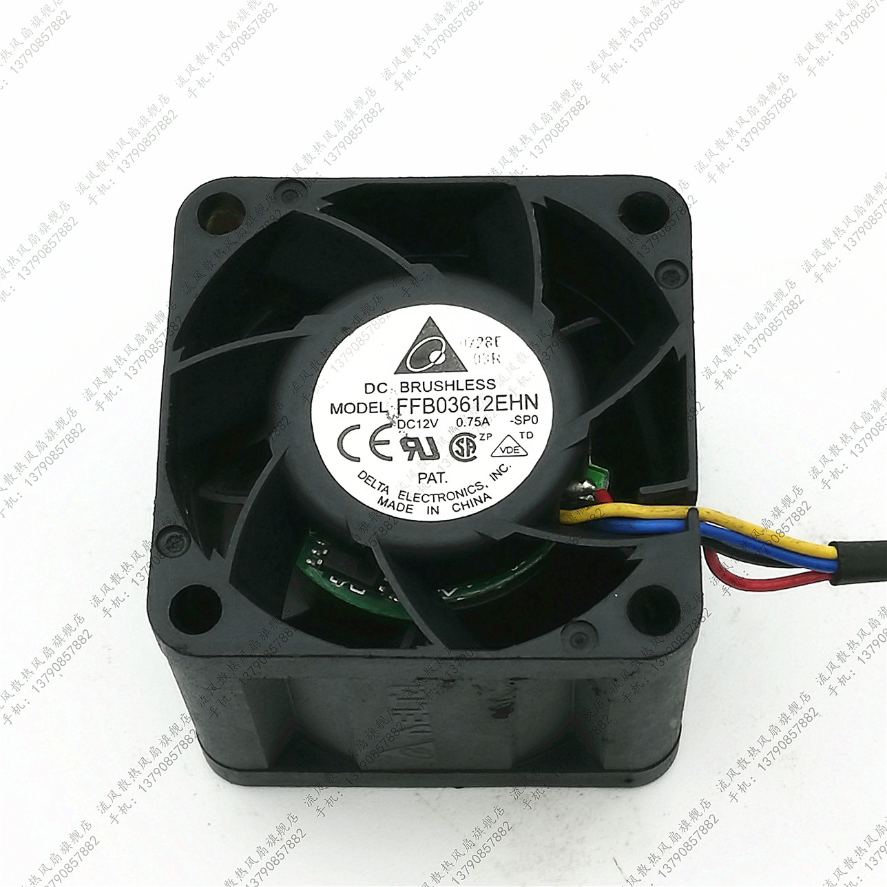 原装台达 FFB03612EHN 3628 12V 0.75A 双滚珠微型散热风扇