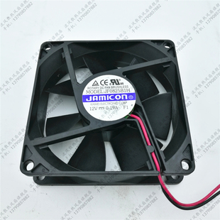 DC12V 原装 JF0825B1H 0.19A电源散热风扇 台湾凯美JAMICON8025
