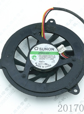 GC055515VH-A 5V 华硕ASUS A8J A8S F3 F3JR F3J F3笔记本CPU风扇