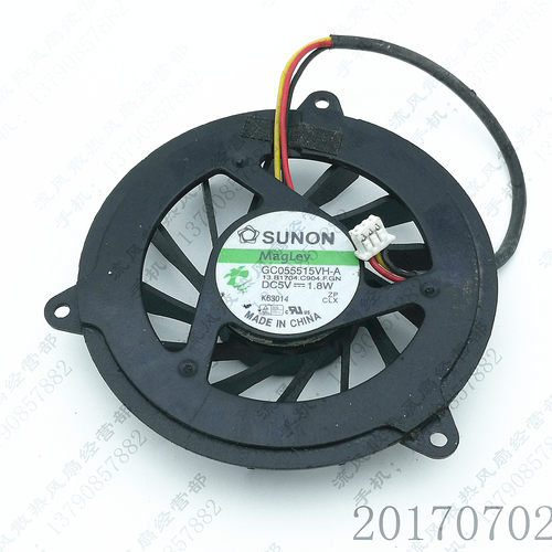 GC055515VH-A 5V 华硕ASUS A8J A8S F3 F3JR F3J F3笔记本CPU风扇