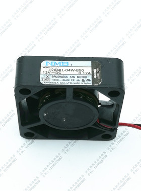 NMB 1204KL-04W-B50 DC 12V 0.12A 3CM 3010 两线笔记本硬盘风扇
