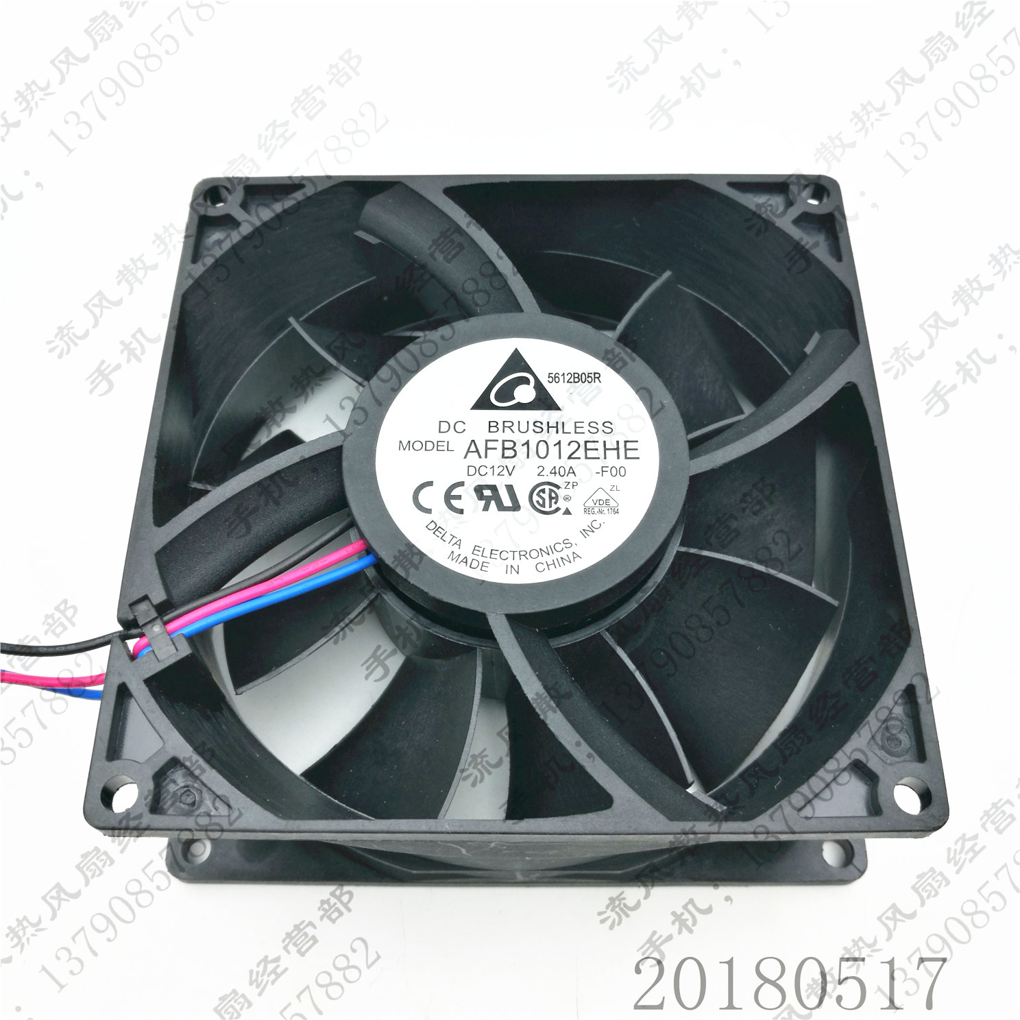 全新原装台达 AFB1012EHE 12V 2.40A-FOO 10038 10CM大风扇