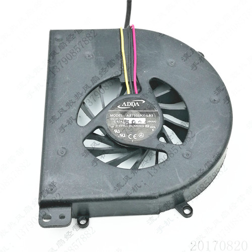 原装 ADDA AB7505HX-LB3 JSKAA 5V 0.4A 3线 笔记本CPU散热风扇