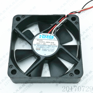 05W B39 6CM NMB 变频器设备散热风扇 6015 2406GL 0.1A 原装 24V