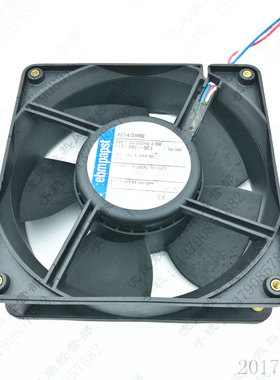 原装德国ebmpapst 4214/39HU 24V 200mA 4.9W 12038 12CM散热风扇