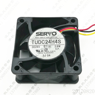 24V TUDC24H4S 2.6W 6CM 变频器散热风扇 原装 6025 日本伺服SERVO