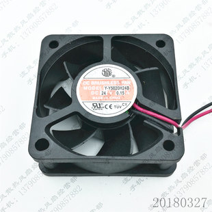 5CM 散热风扇 Y5020H24B 设备 变频器 2线 5020 0.15A 24V 原装