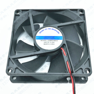 DC24V 双滚珠变频器风扇 0.25A COOLING FD8025BD2 FAN 8025 原装