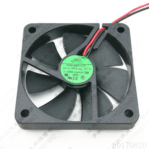 全新原装 ADDA AD0612MX-G70 12V 0.13A 6010 6CM 电源散热风扇