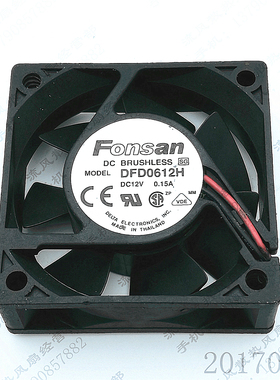 DFD0612H 12V 0.15A 6020 6CM 思科Catalyst 2924M交换机散热风扇