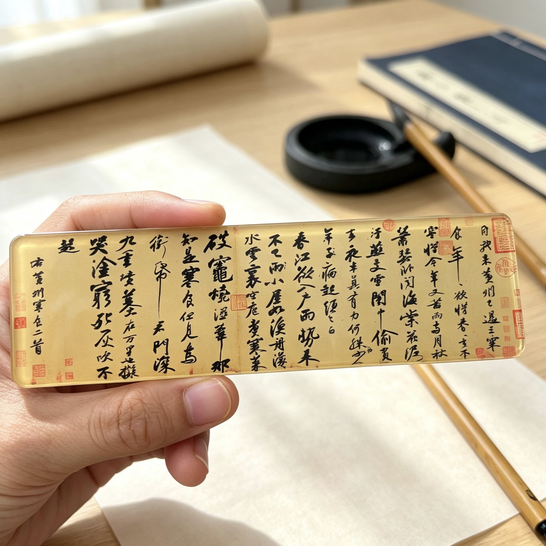 苏轼寒食帖行书苏东坡书法文创礼文房四宝