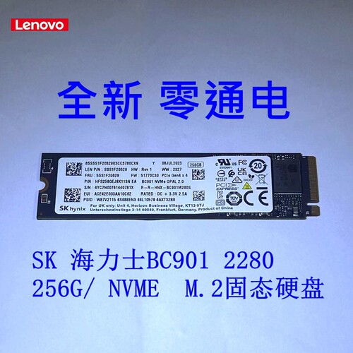全新SK海力士256GBC901NVME