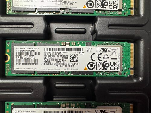 Samsung/三星1TB全新原装PM981A M.2 NVME协议高性能固态SSD2280