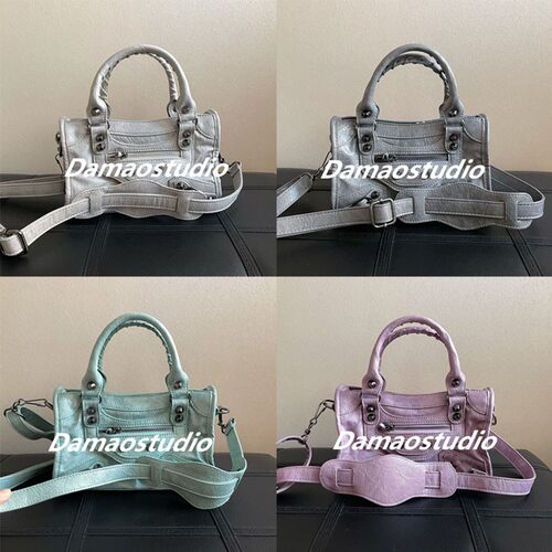 铆钉流苏迷你机车包单肩斜挎包