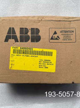 原装正品ABB 正品控制板 NPCU-01   格详谈
