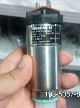 原装正品VEGABAR 14威格压力传感器，型号BAR14.M3DA价格详谈