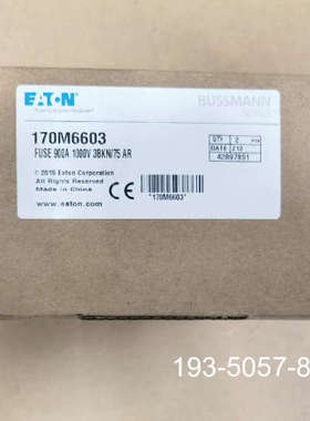 巴斯曼保险，170M6603，900A，1000V详谈报价