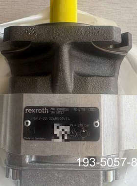 力士乐齿轮泵PGF2-2X/006RE01VE4 R9009详谈报价